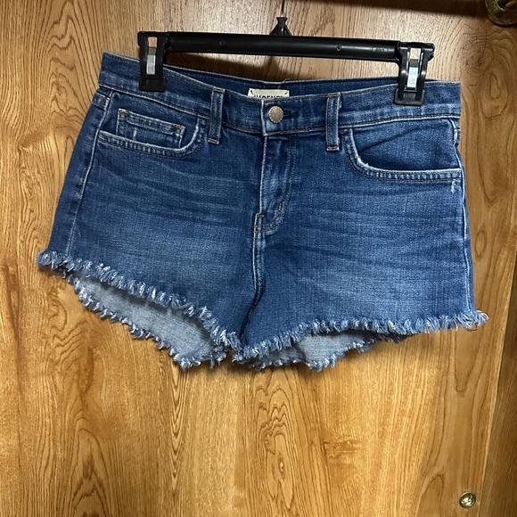 L'AGENCE Pants - L’agence Denim cut off Shorts size 26‎